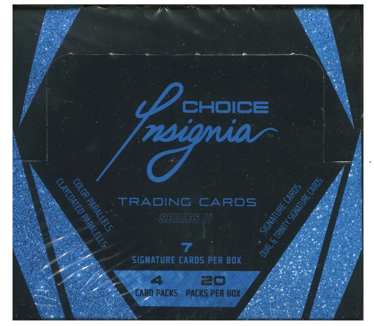 2026 Choice Insignia Series II Multi-Sport Trading Cards Hobby Box - 20 Packs, 4 Cards Per Pack, 7 Autographs