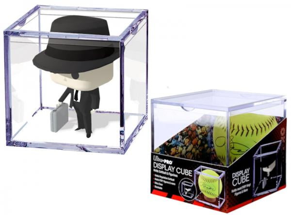 POP! Display Cube (holds softball and figurines)