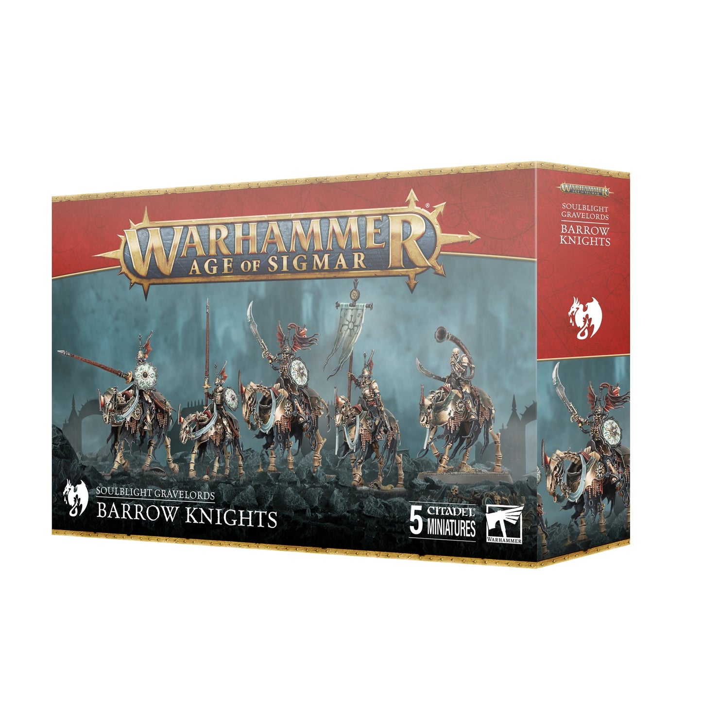 Games Workshop - Warhammer Age of Sigmar - Soulblight Gravelords - Barrow Knights