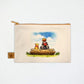 Square Enix Kingdom Hearts III Canvas Pouch 100 Acre Wood: Sora And Winnie the Pooh