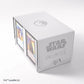 GAMEGENIC: STAR WARS: UNLIMITED: DOUBLE DECK POD: WHITE AND BLACK