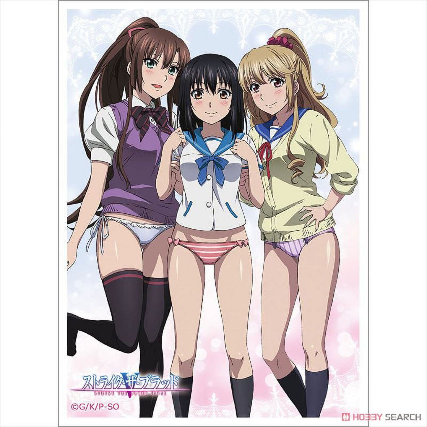 Curtain Spirits Strike the Blood Sleeves, Sekka, Shallow One, Sayaha, Standard Size, Width 2.6 x Height 3.6 inches (67 x 92 mm), 65 Pieces, Made of PP
