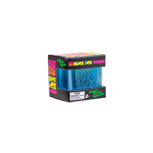 NeeDoh Nice Ice Baby - Sensory Squeeze Toy (Blue)