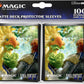 Ultra PRO - Final Fantasy x Universes Beyond Gysahl Greens 100ct Deck Protector Sleeves for Magic: The Gathering | Trading Card Accessories, Collectible Card Game Gear, Final Fantasy Collectibles