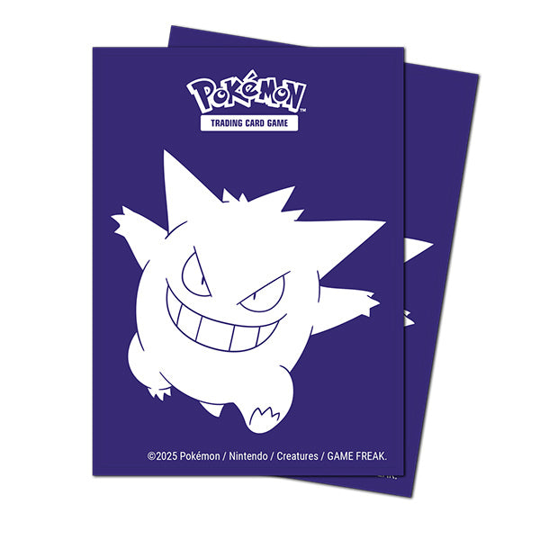 Ultra PRO - Elite Series Gengar 105ct APEX™ Deck Protector Sleeves for Pokemon, for TCG, Pokemon Card Protection, Collectible Sleeves, Gaming Accessories, Stylish Card Sleeves, Shuffle-Friendly, Durable Cover
