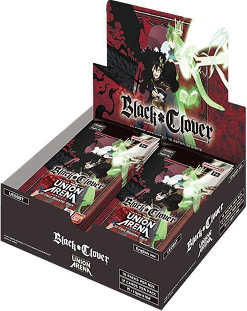 Union Arena Card Game: Booster Box: Black Clover (UE08BT) - 16 Packs