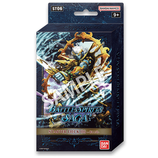 BATTLE SPIRITS SAGA CARD GAME: BODIES OF STEEL STARTER DECK 06 [BSSSD06] - Display of 6