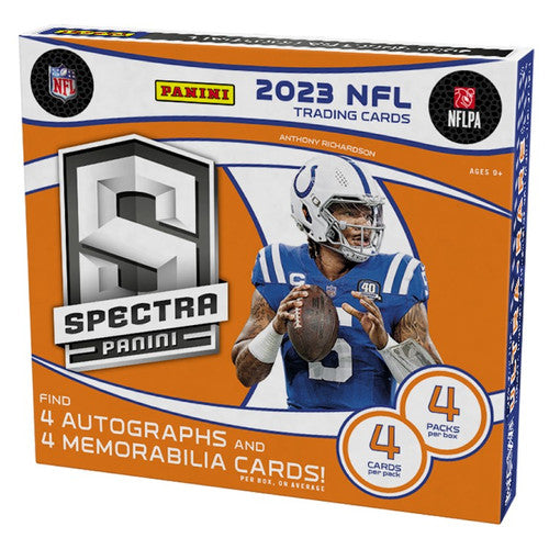 2023 FOTL Panini SPECTRA Football Hobby Box Factory Sealed First Off The Line