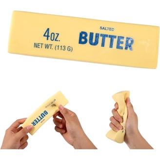 Buttery Squish Butter Slime, 4.27 oz Soft Stretchy Sensory Compound, Super Soft Squishy Toy for Kids Ages 3+