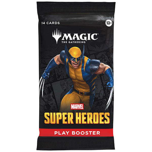 Magic: The Gathering Marvel Super Heroes Play Booster Pack Lot - 6 Packs - Presale Ships 06/26/2026