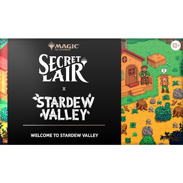 Magic: The Gathering Secret Lair x Stardew Valley: Welcome to Stardew Valley Non-Foil Edition – 8 English Cards