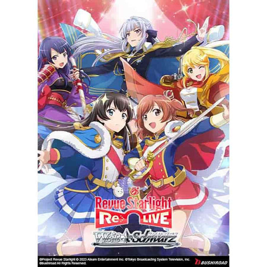 WEISS SCHWARZ: BOOSTER: REVUE STARLIGHT: RE LIVE BOOSTER BOX - CASE OF 18