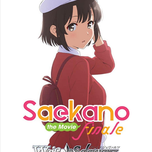 WEISS SCHWARZ: BOOSTER BOX CASE: SAEKANO: THE MOVIE FINALE :Preorder - Release: 04/19/2024