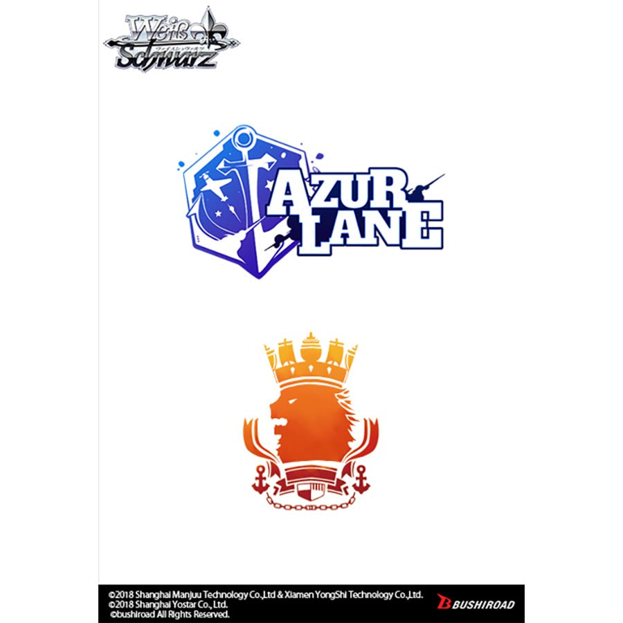 WEISS SCHWARZ: TRIAL DECK: AZUR LANE: ROYAL NAVY VERSION - CASE OF 48