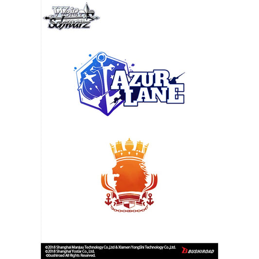 WEISS SCHWARZ: TRIAL DECK: AZUR LANE: ROYAL NAVY VERSION - CASE OF 48