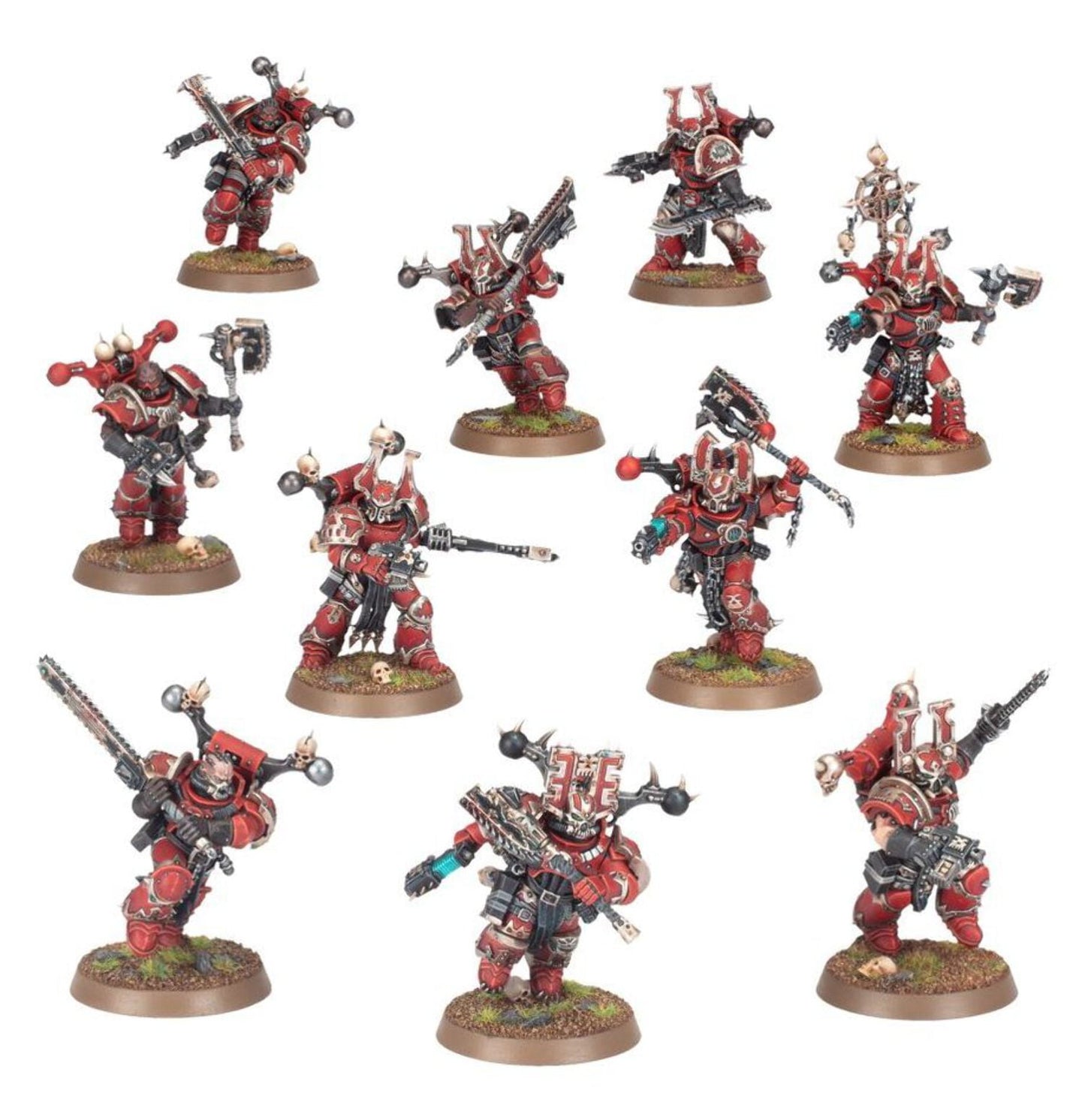 Games Workshop - Warhammer 40K - World Eaters - Khorne Berserkers