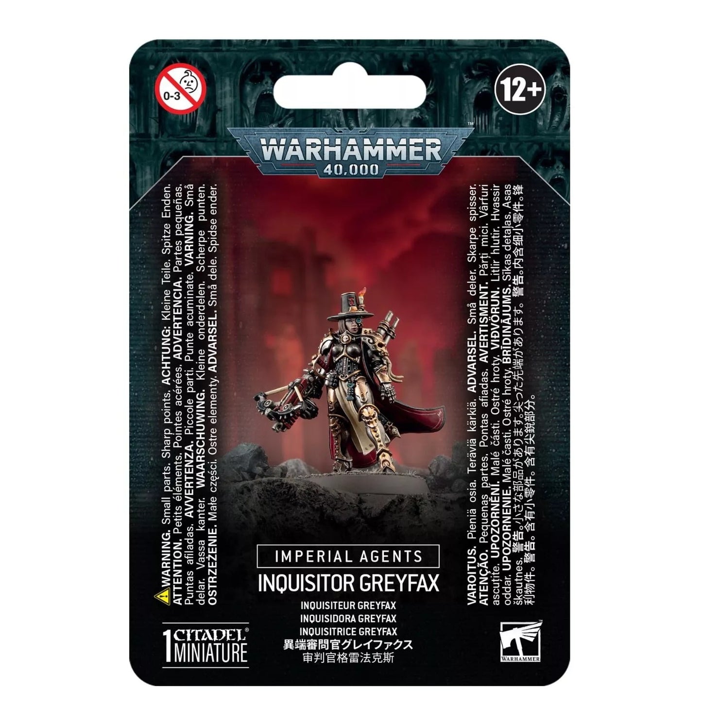 Games Workshop - Warhammer 40K - Imperial Agents - Inquisitor Greyfax