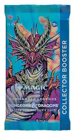 Magic: the Gathering Collector Booster Pack Lot MTG Battle for Baldurs Gate