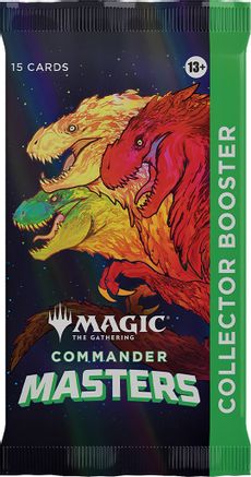 Magic: the Gathering Collector Booster Pack Lot MTG Commander Masters