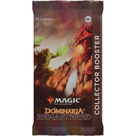 MTG Collector Booster Pack Lot MTG Dominaria Remastered