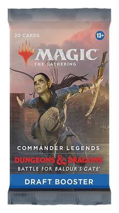MTG Draft Booster Pack Lot MTG Commander Legends Battle for Baldurs Gate