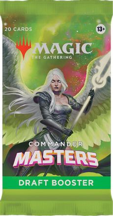 Magic: the Gathering Draft Booster Pack Lot MTG Commander Masters Individual Pack