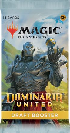 Magic: the Gathering Draft Booster Pack Lot MTG Dominaria United Individual Pack