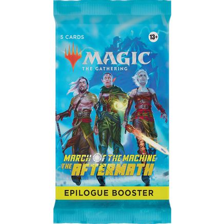 Magic: the Gathering Epilogue Booster Pack Lot MTG March of the Machines The Aftermath Individual Pack