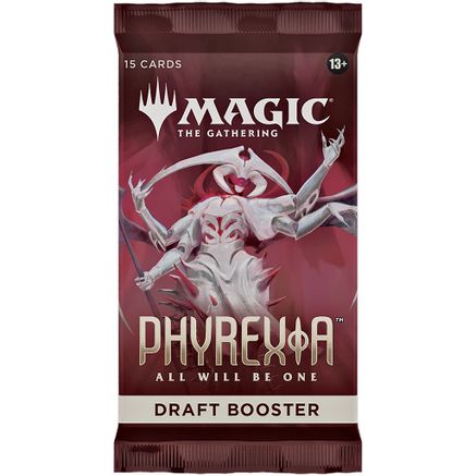 Magic: the Gathering Draft Booster Pack Lot MTG Phyrexia all will be one Individual Pack