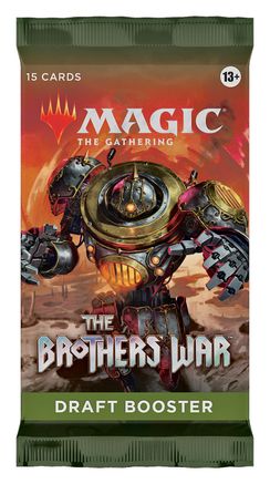 Magic: the Gathering Draft Booster Pack Lot MTG The Brothers War Individual Pack