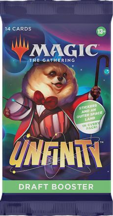 Magic: the Gathering Draft Booster Pack Lot MTG Unfinity Individual Pack