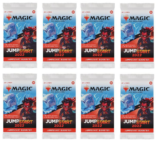 8 Packs Magic: the Gathering Jumpstart Booster Pack Lot MTG Jumpstart 2022