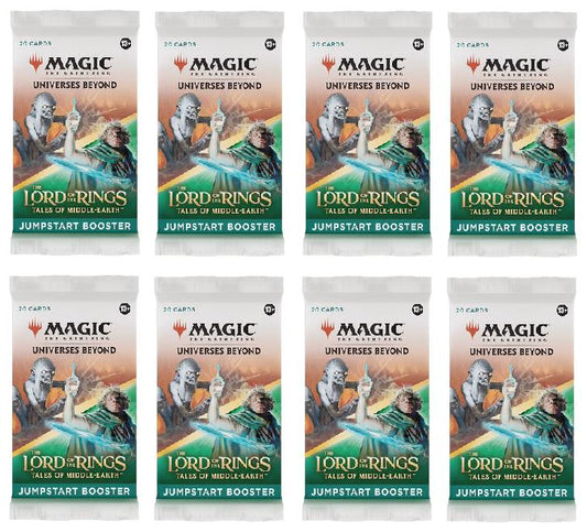 8 Packs Magic: the Gathering Jumpstart Booster Pack Lot MTG The Lord of th Rings Tales of the Middle-earth