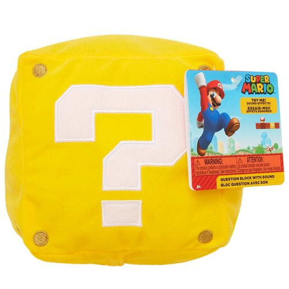 Nintendo Question Block SFX Plush – Collectors Emporium NY