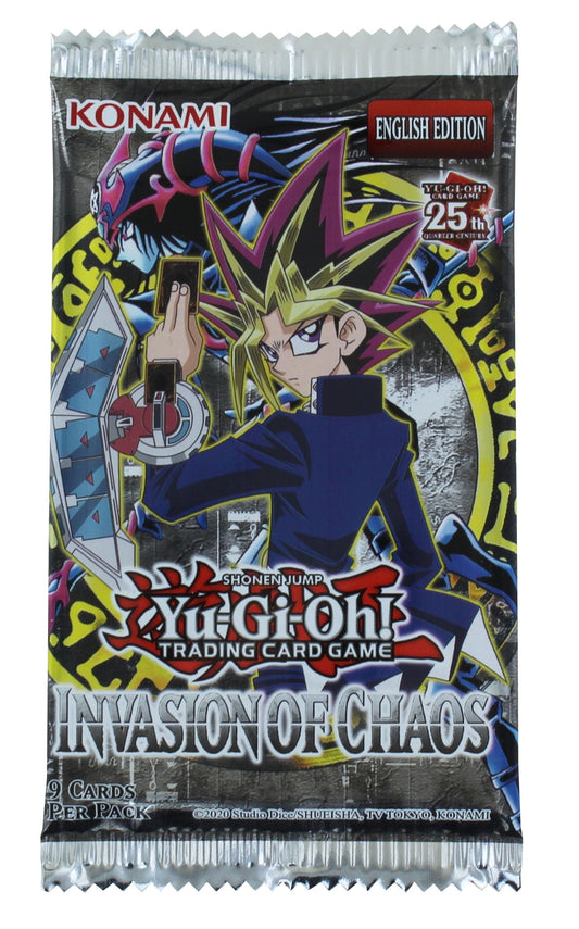 Yu-Gi-Oh! TCG: Invasion of Chaos Booster Pack (25th Anniversary Edition)