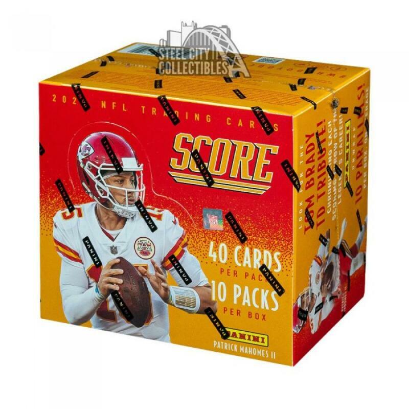 2021 Panini Score Football Hobby Box – Collectors Emporium NY