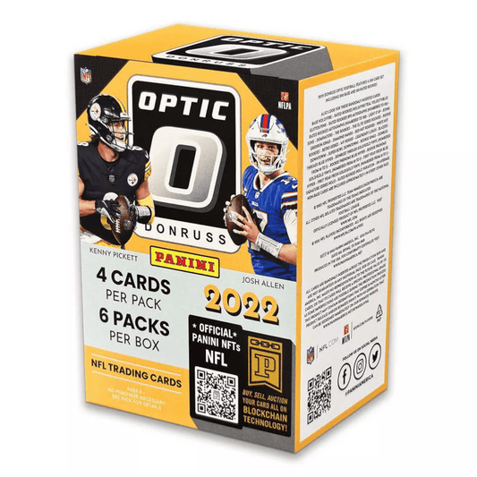 2022 Panini Donruss Optic NFL Football Trading Cards Blaster Box