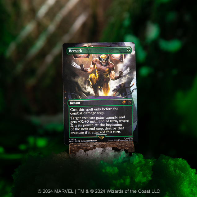 Magic the Gathering Secret Lair x Marvel's Wolverine - Non-Foil Edition