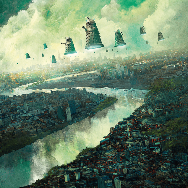 Magic the Gathering Secret Lair x Doctor Who: The Dalek Lands (Non-Foil)