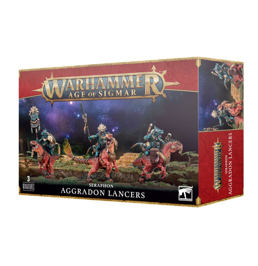 Games Workshop - Warhammer Age of Sigmar - Seraphon - Aggradon Lancers