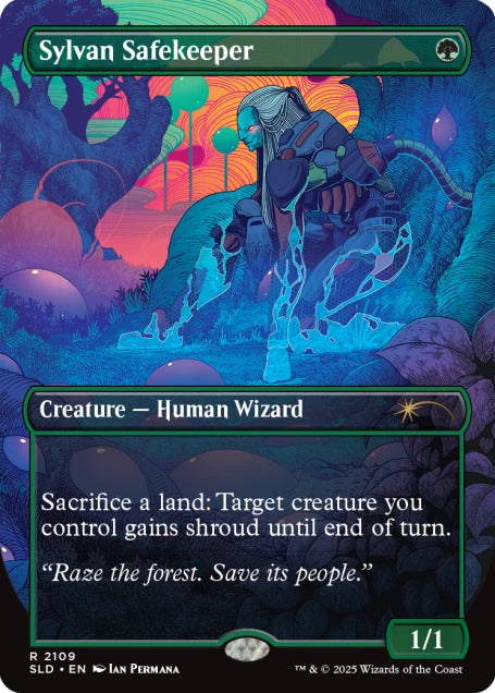 Magic the Gathering Secret Lair Alien Auroras (Non-Foil)