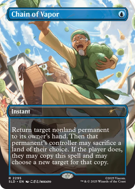 Magic The Gathering Secret Lair x Avatar: The Last Airbender - My Cabbages! (Foil Edition)