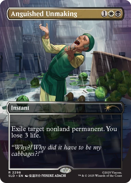 Magic The Gathering Secret Lair x Avatar: The Last Airbender - My Cabbages! (Foil Edition)