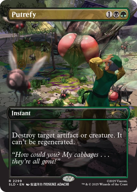 Magic The Gathering Secret Lair x Avatar: The Last Airbender - My Cabbages! (Non-Foil)