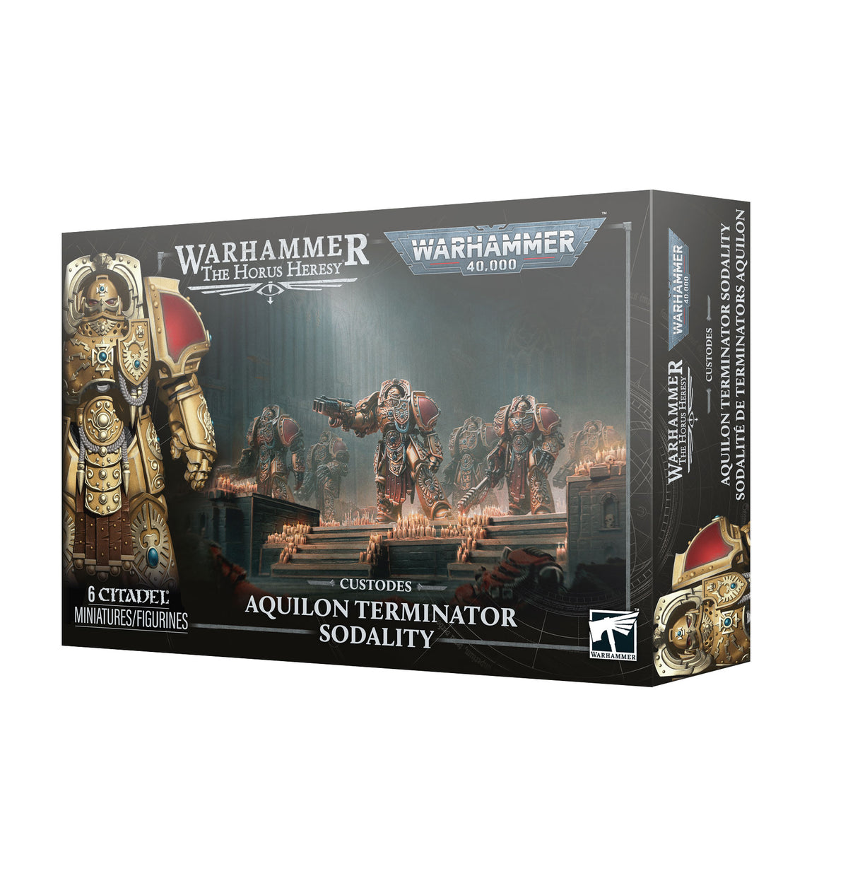 Games Workshop - Warhammer 40K/The Horus Heresy - Adeptus Custodes - Aquilon Terminator Sodality