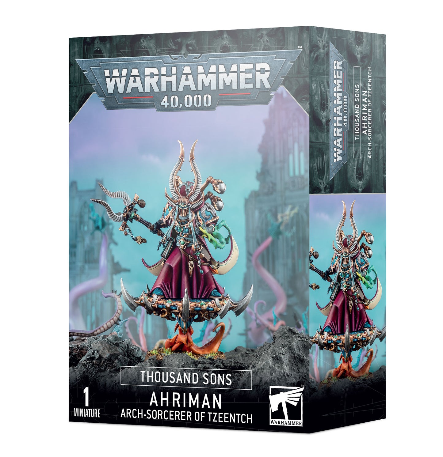 Games Workshop - Warhammer 40K - Thousand Sons - Ahriman Arch-Sorcerer of Tzeentch