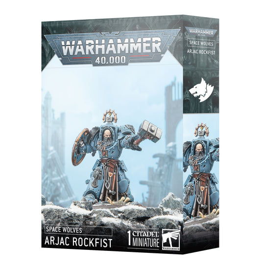 Games Workshop - Warhammer 40K - Space Wolves - Arjac Rockfist