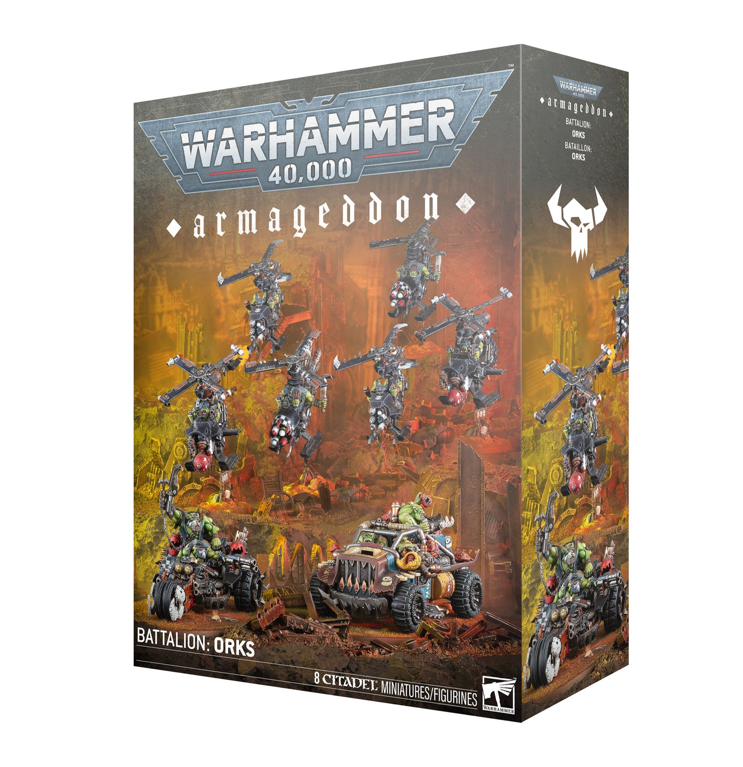 Games Workshop - Wahammer 40K - Orks - Armaggeddon Battalion Orks