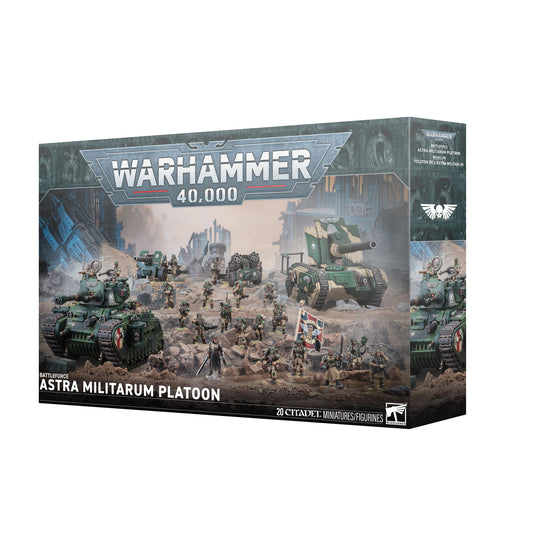Games Workshop - Warhammer 40K - Astra Militarum Battleforce - Astra Militarum Platoon