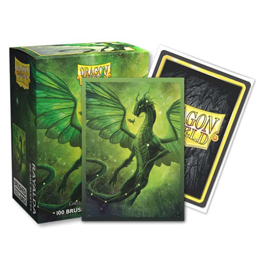 DRAGON SHIELD SLEEVES: BRUSHED ART: CONSTELLATIONS: RAYALDA (100CT) - DISPLAY OF 10 PACKS